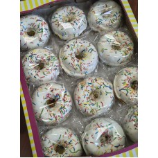 Пирожные пончик ПАСХАЛЬНЫЙ с ЗАВАРНЫМ КРЕМОМ {{ text_wholesale }}