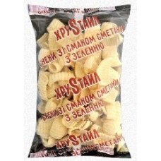 Снеки чипсы пакет СМЕТАНА и ЗЕЛЕНЬ {{ text_wholesale }}